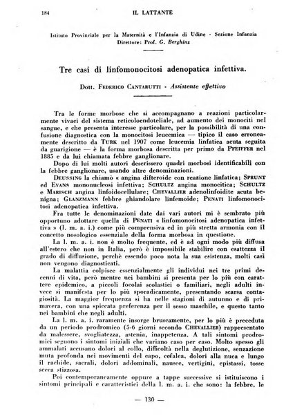 Il lattante periodico mensile di fisiopatologia, igiene e difesa sociale del bambino nel primo biennio di vita