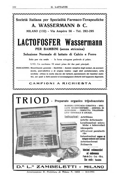 Il lattante periodico mensile di fisiopatologia, igiene e difesa sociale del bambino nel primo biennio di vita