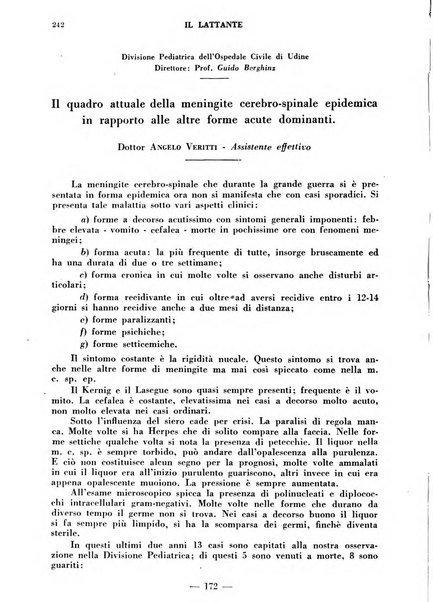 Il lattante periodico mensile di fisiopatologia, igiene e difesa sociale del bambino nel primo biennio di vita