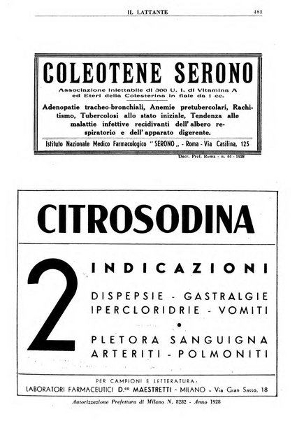 Il lattante periodico mensile di fisiopatologia, igiene e difesa sociale del bambino nel primo biennio di vita