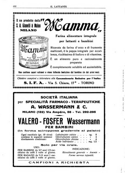 Il lattante periodico mensile di fisiopatologia, igiene e difesa sociale del bambino nel primo biennio di vita