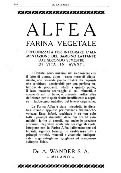 Il lattante periodico mensile di fisiopatologia, igiene e difesa sociale del bambino nel primo biennio di vita