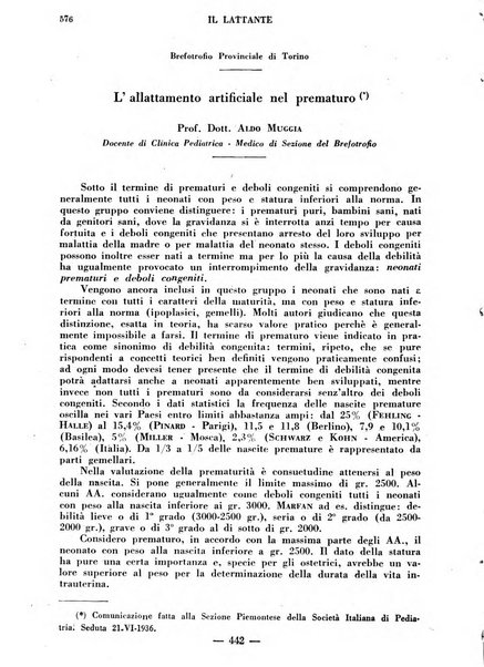 Il lattante periodico mensile di fisiopatologia, igiene e difesa sociale del bambino nel primo biennio di vita