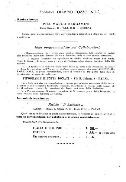 Il lattante periodico mensile di fisiopatologia, igiene e difesa sociale del bambino nel primo biennio di vita