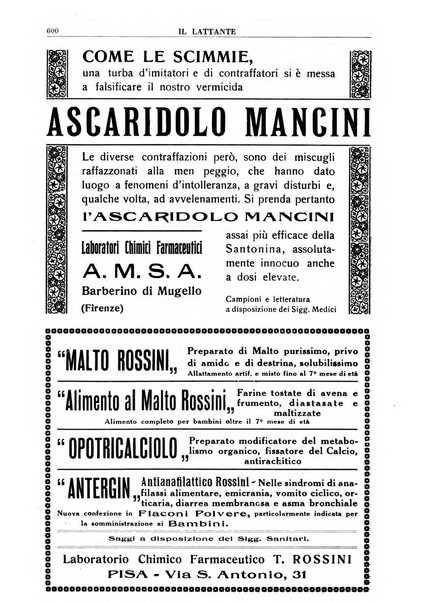 Il lattante periodico mensile di fisiopatologia, igiene e difesa sociale del bambino nel primo biennio di vita