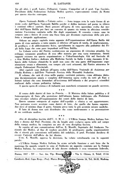 Il lattante periodico mensile di fisiopatologia, igiene e difesa sociale del bambino nel primo biennio di vita