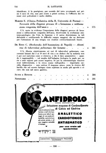 Il lattante periodico mensile di fisiopatologia, igiene e difesa sociale del bambino nel primo biennio di vita