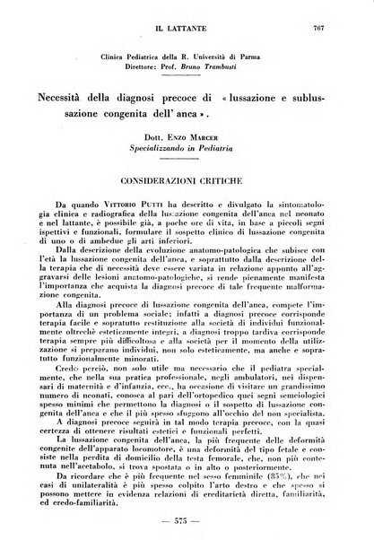 Il lattante periodico mensile di fisiopatologia, igiene e difesa sociale del bambino nel primo biennio di vita