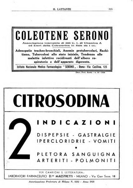 Il lattante periodico mensile di fisiopatologia, igiene e difesa sociale del bambino nel primo biennio di vita