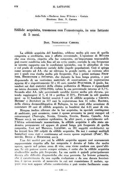 Il lattante periodico mensile di fisiopatologia, igiene e difesa sociale del bambino nel primo biennio di vita