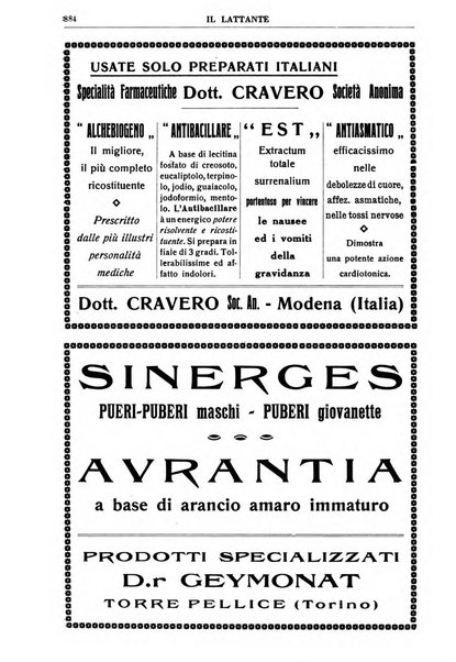 Il lattante periodico mensile di fisiopatologia, igiene e difesa sociale del bambino nel primo biennio di vita