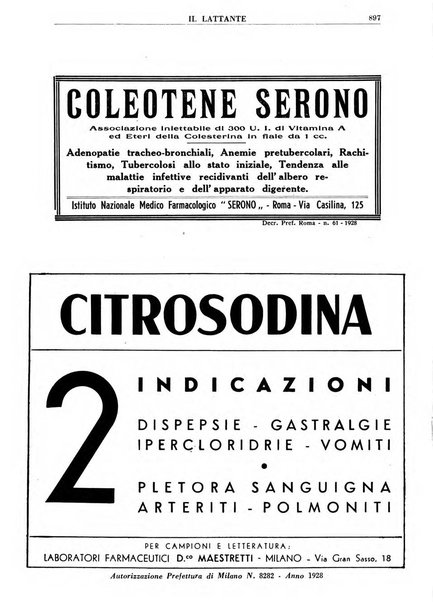 Il lattante periodico mensile di fisiopatologia, igiene e difesa sociale del bambino nel primo biennio di vita