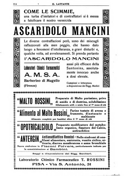 Il lattante periodico mensile di fisiopatologia, igiene e difesa sociale del bambino nel primo biennio di vita