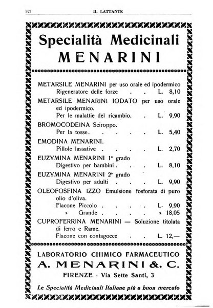 Il lattante periodico mensile di fisiopatologia, igiene e difesa sociale del bambino nel primo biennio di vita