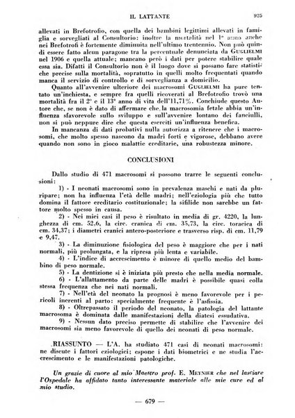 Il lattante periodico mensile di fisiopatologia, igiene e difesa sociale del bambino nel primo biennio di vita