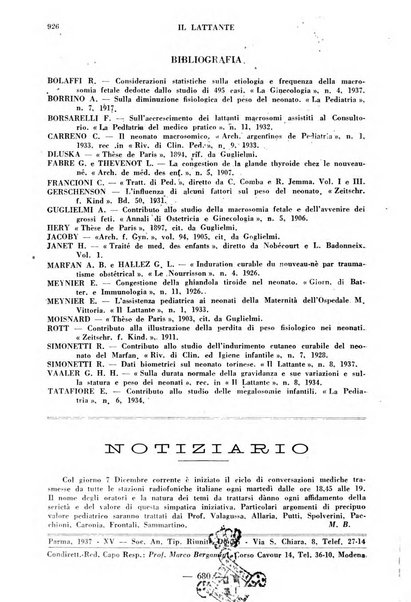 Il lattante periodico mensile di fisiopatologia, igiene e difesa sociale del bambino nel primo biennio di vita