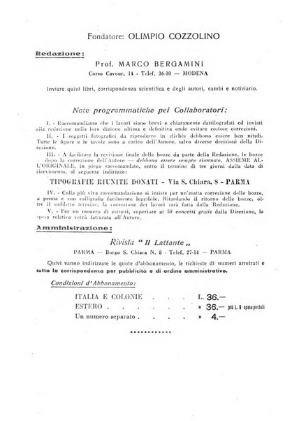 Il lattante periodico mensile di fisiopatologia, igiene e difesa sociale del bambino nel primo biennio di vita