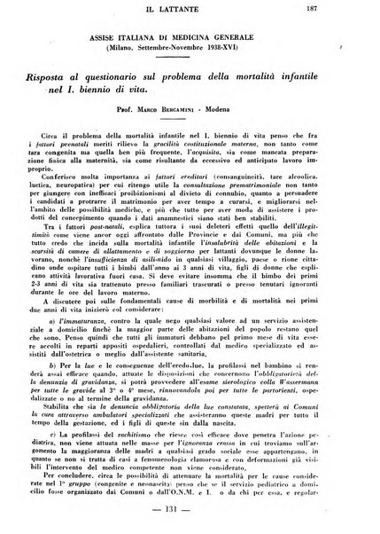 Il lattante periodico mensile di fisiopatologia, igiene e difesa sociale del bambino nel primo biennio di vita