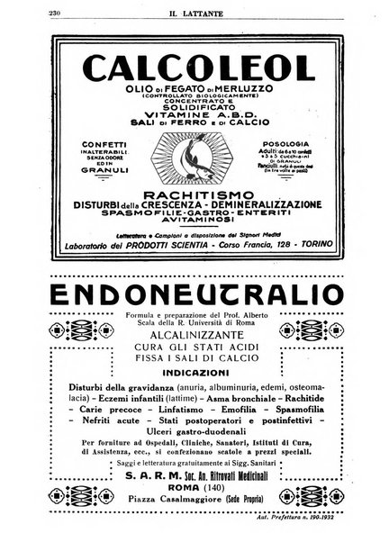 Il lattante periodico mensile di fisiopatologia, igiene e difesa sociale del bambino nel primo biennio di vita