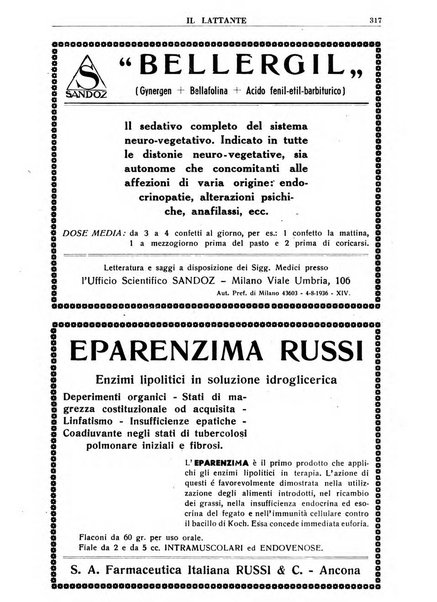 Il lattante periodico mensile di fisiopatologia, igiene e difesa sociale del bambino nel primo biennio di vita