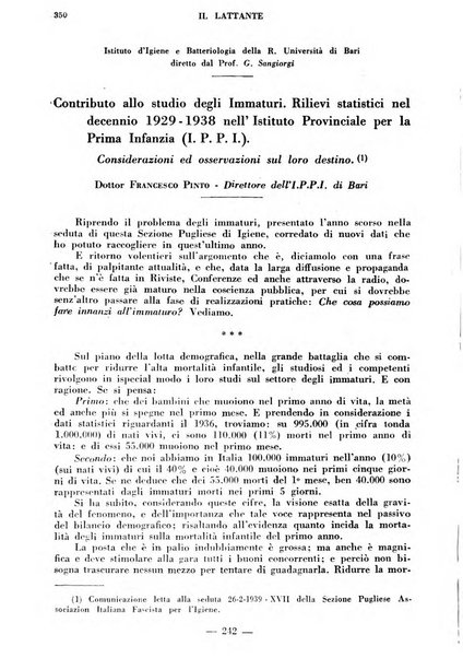 Il lattante periodico mensile di fisiopatologia, igiene e difesa sociale del bambino nel primo biennio di vita