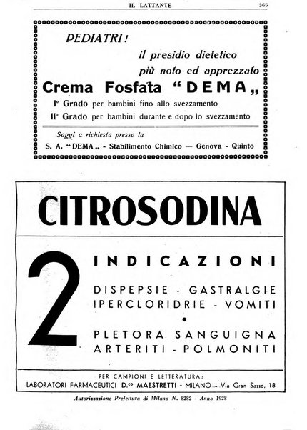 Il lattante periodico mensile di fisiopatologia, igiene e difesa sociale del bambino nel primo biennio di vita