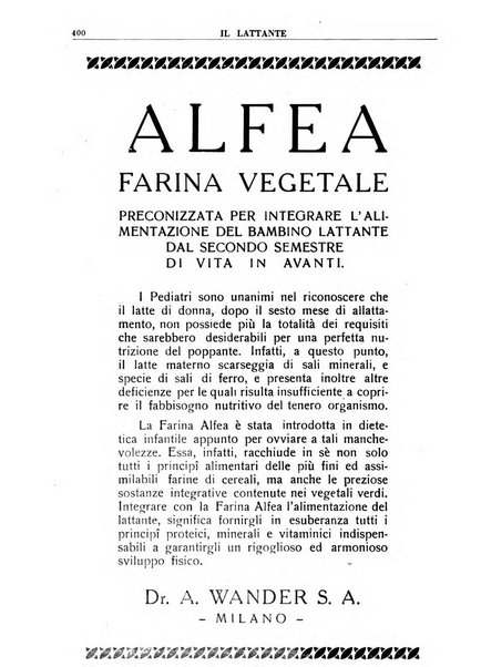 Il lattante periodico mensile di fisiopatologia, igiene e difesa sociale del bambino nel primo biennio di vita