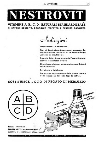 Il lattante periodico mensile di fisiopatologia, igiene e difesa sociale del bambino nel primo biennio di vita