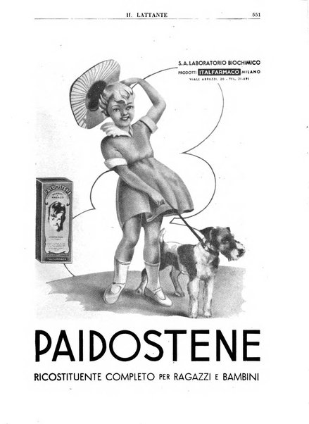 Il lattante periodico mensile di fisiopatologia, igiene e difesa sociale del bambino nel primo biennio di vita