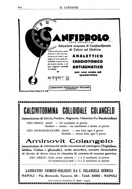 Il lattante periodico mensile di fisiopatologia, igiene e difesa sociale del bambino nel primo biennio di vita