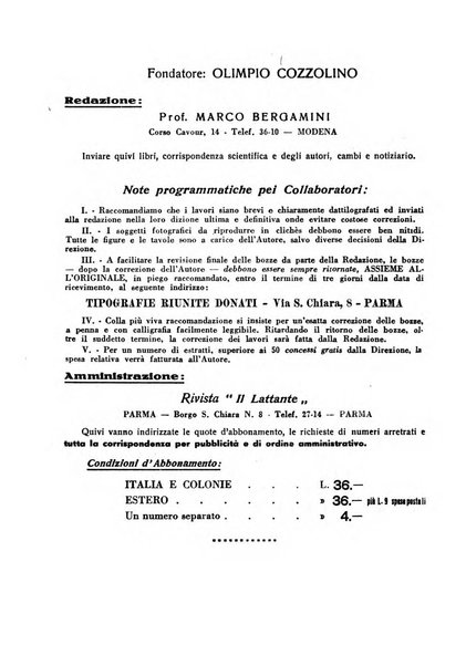 Il lattante periodico mensile di fisiopatologia, igiene e difesa sociale del bambino nel primo biennio di vita