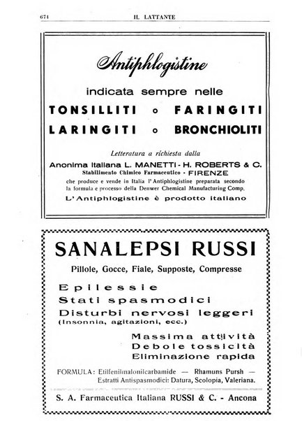 Il lattante periodico mensile di fisiopatologia, igiene e difesa sociale del bambino nel primo biennio di vita