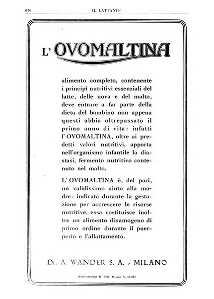 Il lattante periodico mensile di fisiopatologia, igiene e difesa sociale del bambino nel primo biennio di vita