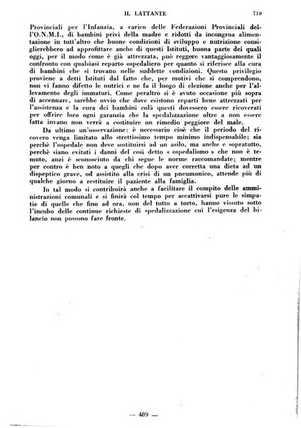 Il lattante periodico mensile di fisiopatologia, igiene e difesa sociale del bambino nel primo biennio di vita