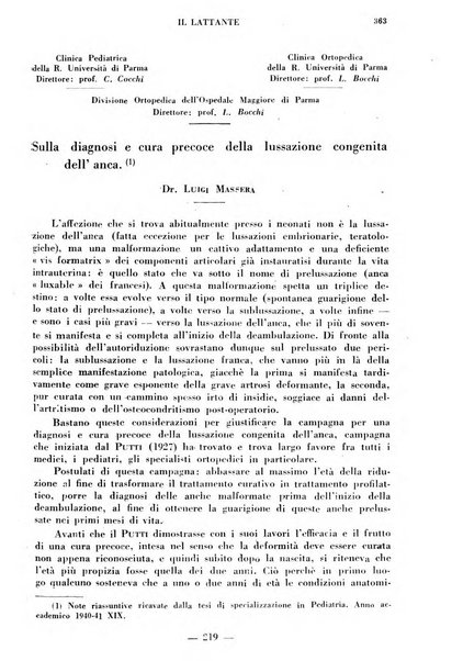 Il lattante periodico mensile di fisiopatologia, igiene e difesa sociale del bambino nel primo biennio di vita