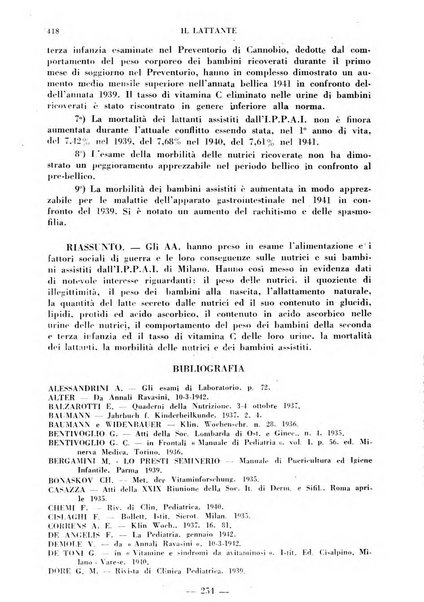 Il lattante periodico mensile di fisiopatologia, igiene e difesa sociale del bambino nel primo biennio di vita