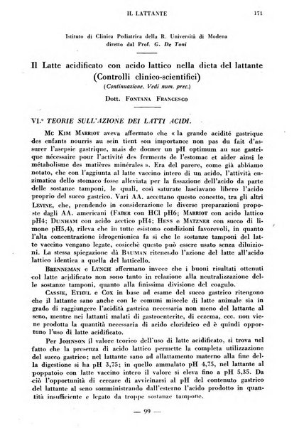 Il lattante periodico mensile di fisiopatologia, igiene e difesa sociale del bambino nel primo biennio di vita