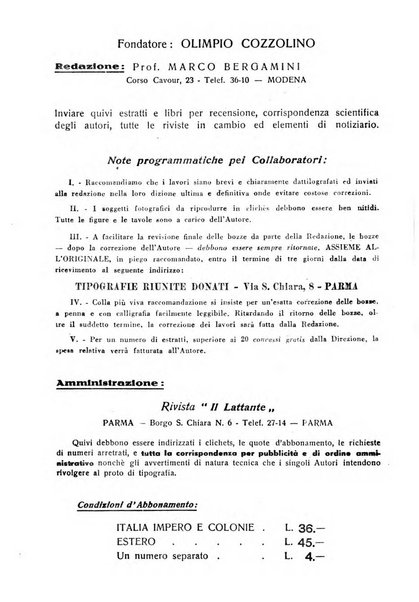 Il lattante periodico mensile di fisiopatologia, igiene e difesa sociale del bambino nel primo biennio di vita