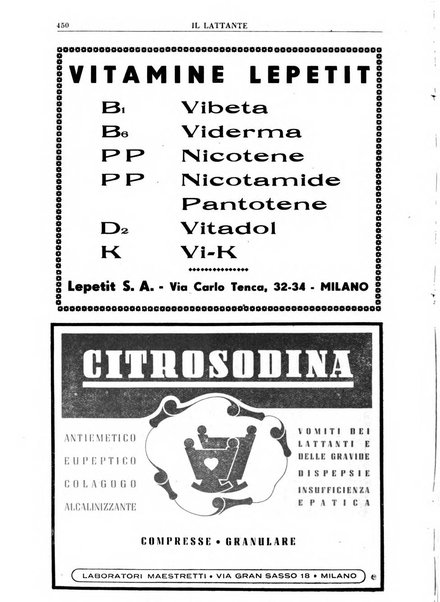 Il lattante periodico mensile di fisiopatologia, igiene e difesa sociale del bambino nel primo biennio di vita