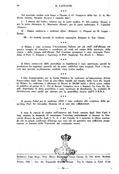 Il lattante periodico mensile di fisiopatologia, igiene e difesa sociale del bambino nel primo biennio di vita