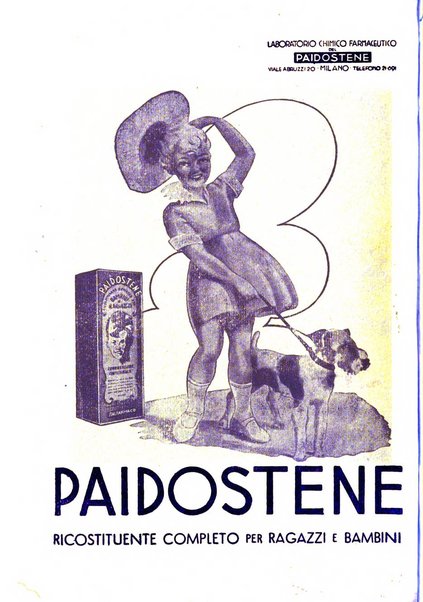 Il lattante periodico mensile di fisiopatologia, igiene e difesa sociale del bambino nel primo biennio di vita