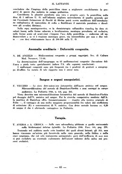 Il lattante periodico mensile di fisiopatologia, igiene e difesa sociale del bambino nel primo biennio di vita