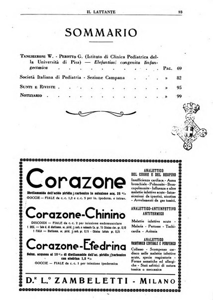 Il lattante periodico mensile di fisiopatologia, igiene e difesa sociale del bambino nel primo biennio di vita