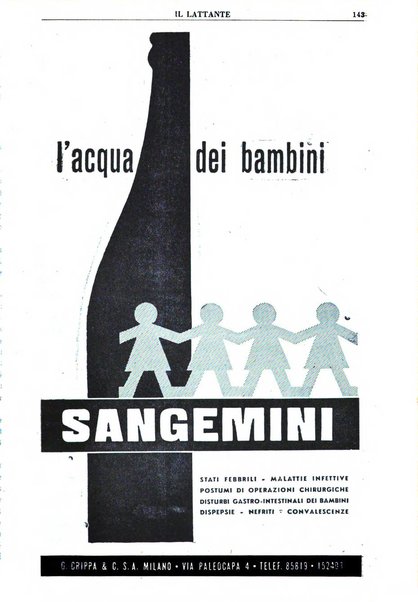 Il lattante periodico mensile di fisiopatologia, igiene e difesa sociale del bambino nel primo biennio di vita