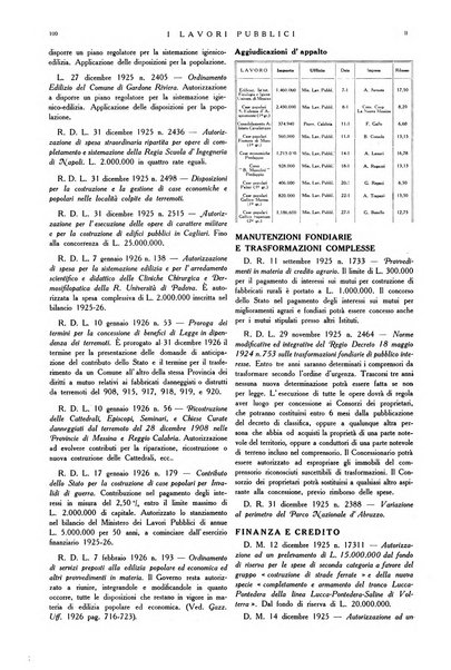 I lavori pubblici rivista tecnico-economica