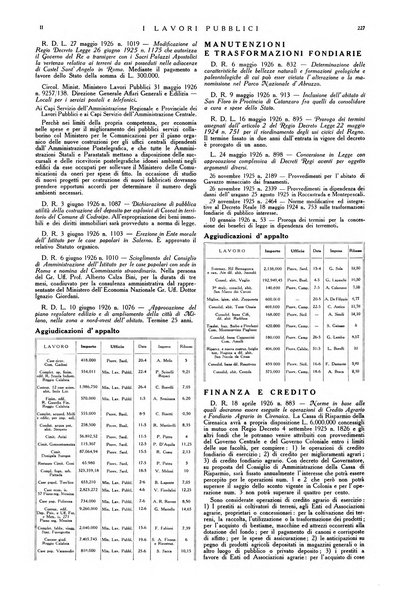 I lavori pubblici rivista tecnico-economica