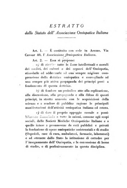 La legge dei simili periodico mensile di medicina omiopatica