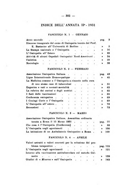 La legge dei simili periodico mensile di medicina omiopatica