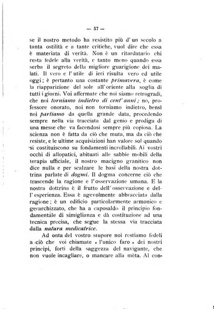 La legge dei simili periodico mensile di medicina omiopatica