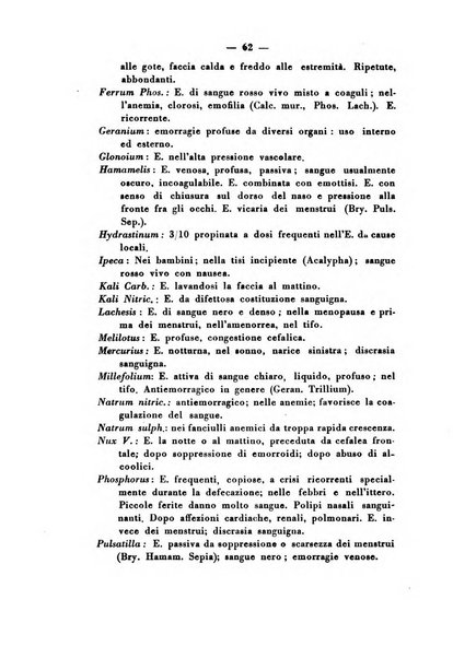 La legge dei simili periodico mensile di medicina omiopatica